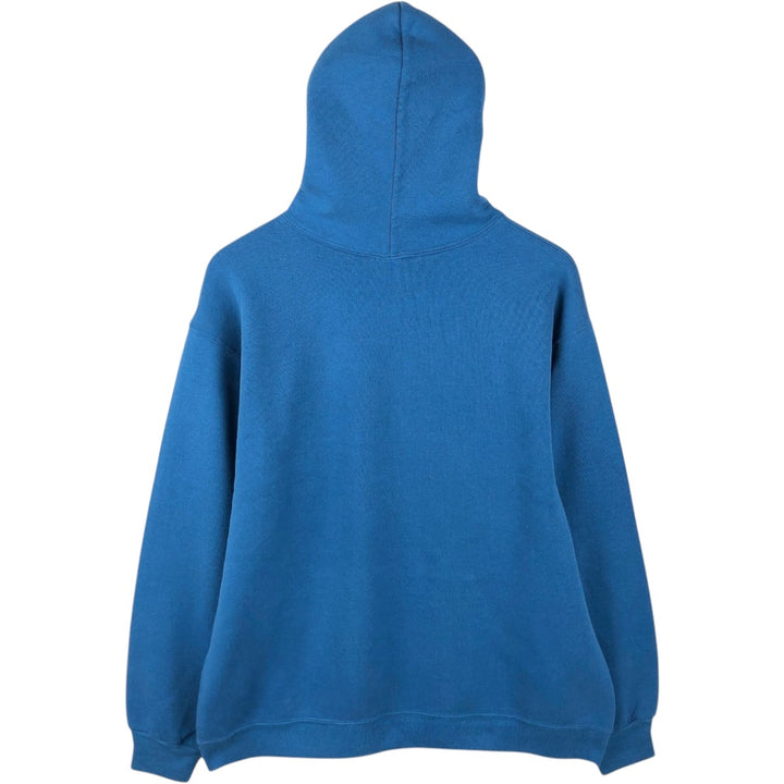 80'S Russell Snake Pattern Python Pattern Sweatshirt Pullover Hoodie, Made in USA, Men's Size L (Equivalent), Vintage polyester blue type Vintage Second Hand