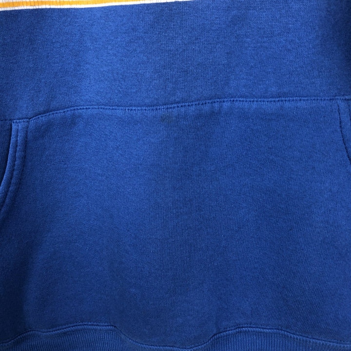 80'S Russell Snake Pattern Python Pattern Sweatshirt Pullover Hoodie, Made in USA, Men's Size L (Equivalent), Vintage polyester blue type Vintage Second Hand