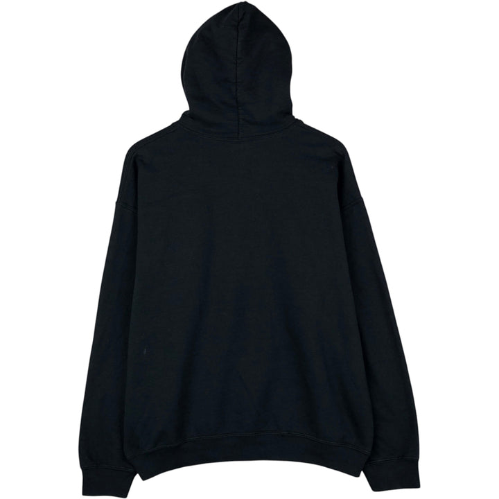 Gildan IRON MAIDEN Band Sweatshirt Pullover Hoodie, Men's Size L (approx.) cotton black type Vintage Second Hand
