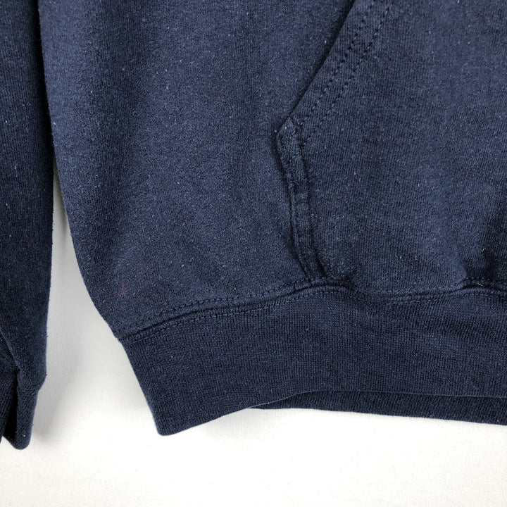 NIRVANA band sweatshirt pullover hoodie, men's size M (approx.) cotton navy blue type Vintage Second Hand