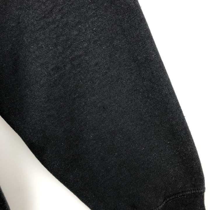 Gildan SLAYER Skull Pattern Band Sweatshirt Pullover Hoodie - Men's Size L (approx.) cotton black type Vintage Second Hand