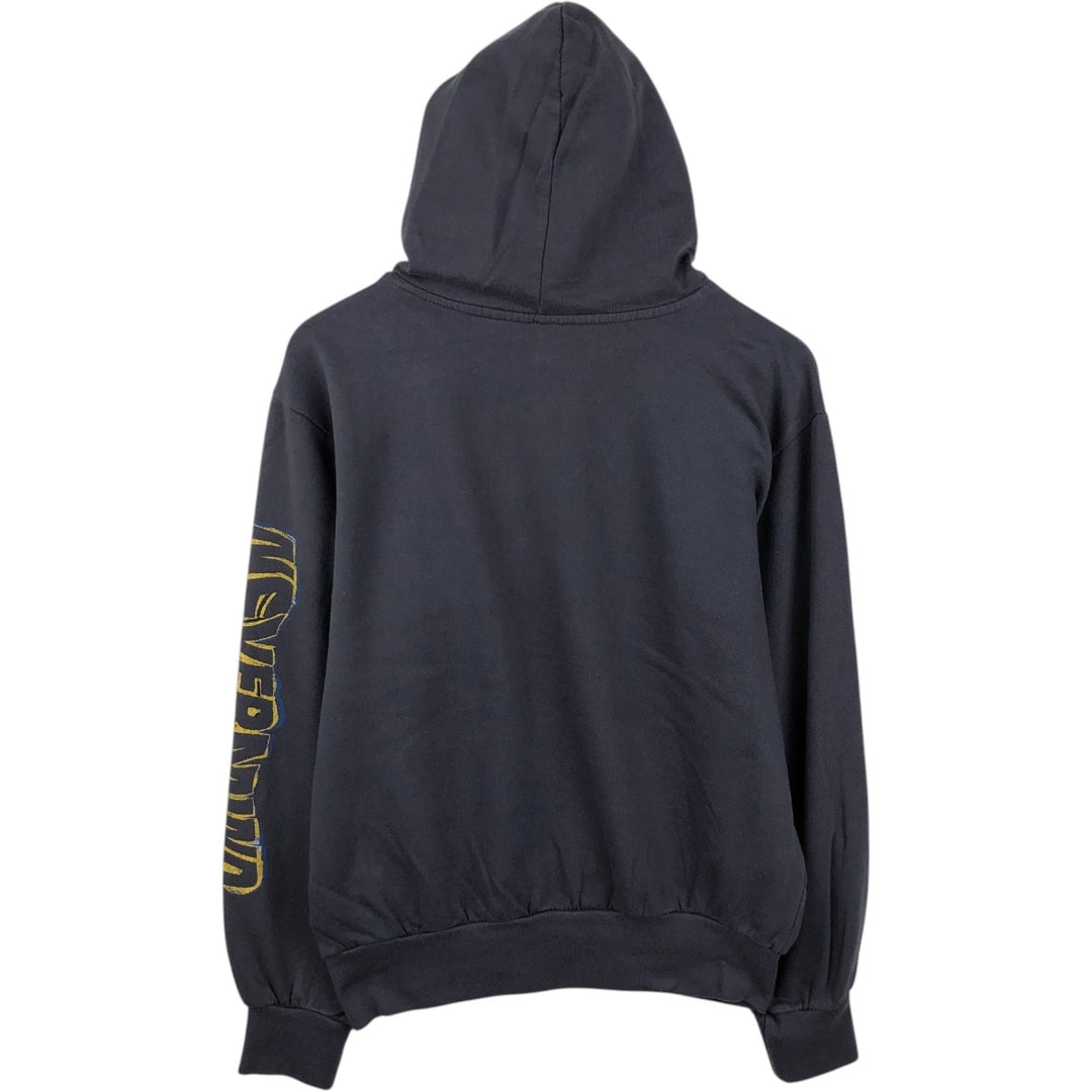 NIRVANA band sweatshirt pullover hoodie, men's size M (approx.) cotton Charcoal Vintage Second Hand