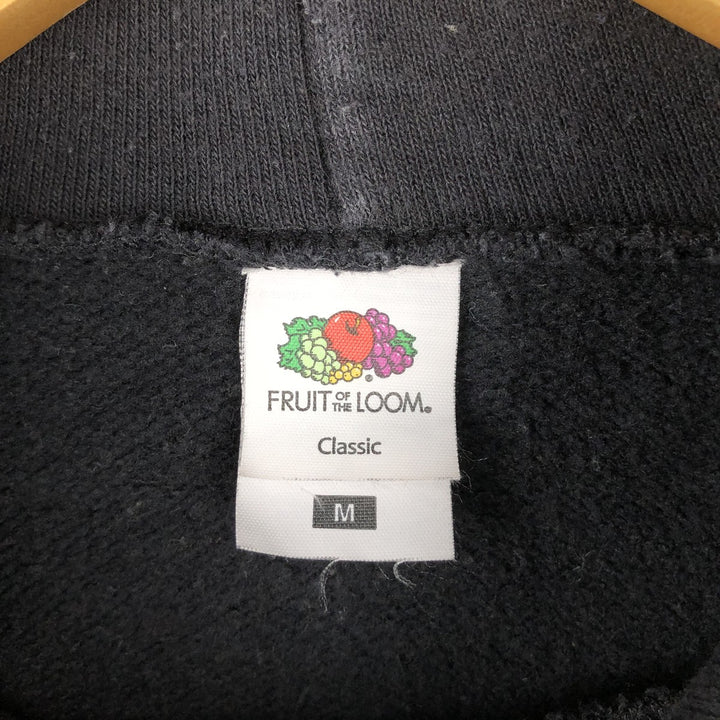 Fruit of the Loom Metallica Band Sweatshirt Pullover Hoodie, Men's Size M (approx.) cotton black type Vintage Second Hand