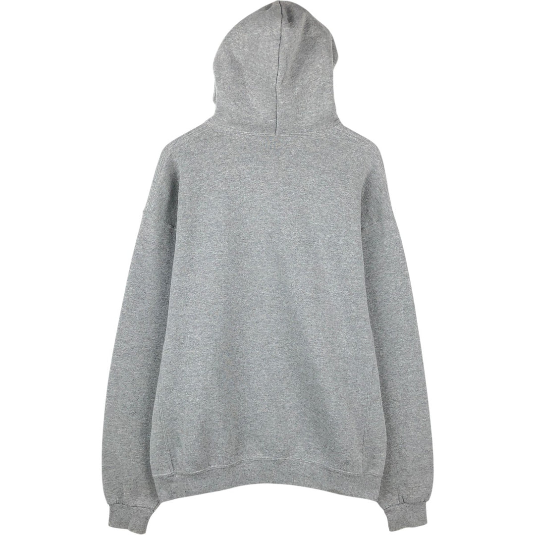 Russell sweatshirt pullover hoodie, men's size XL polyester gray type Vintage Second Hand