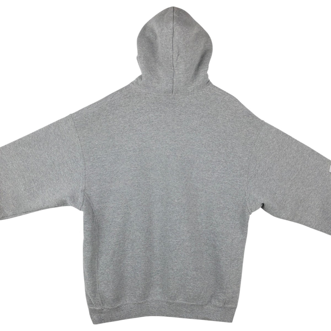 Russell sweatshirt pullover hoodie, men's size XL polyester gray type Vintage Second Hand