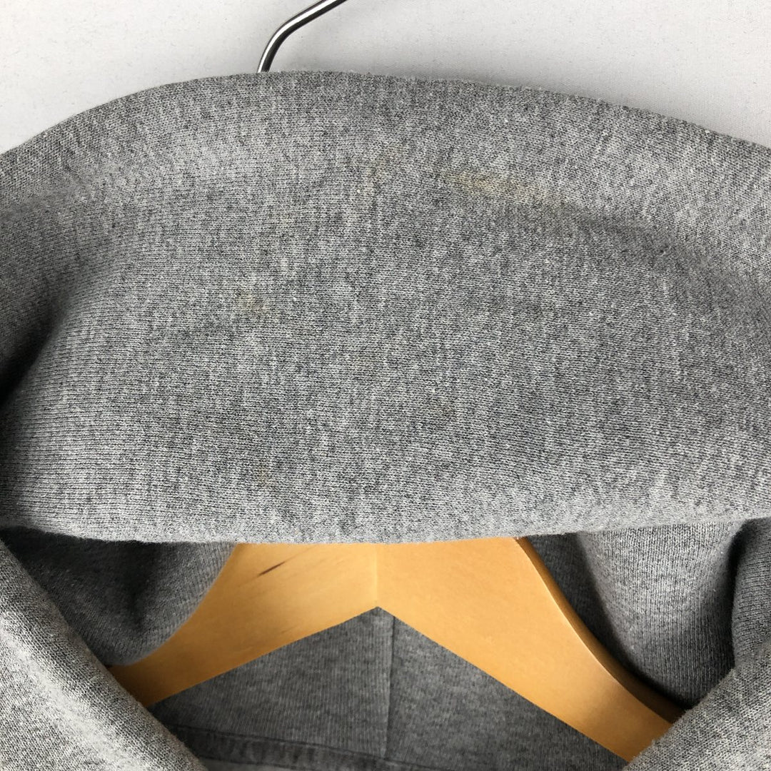 Russell sweatshirt pullover hoodie, men's size XL polyester gray type Vintage Second Hand