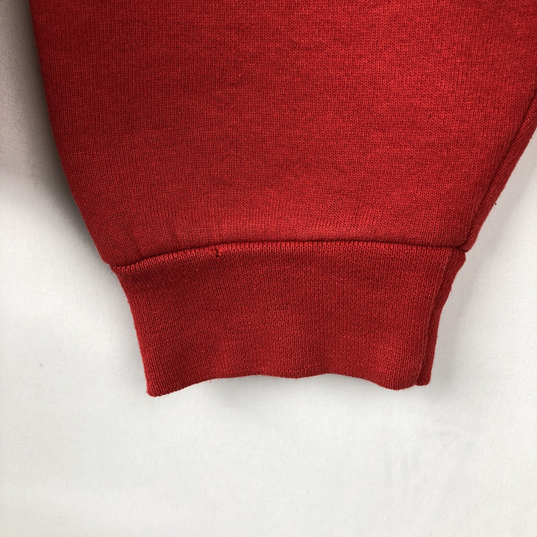 Russell sweatshirt pullover hoodie, men's size L (approx.) cotton red type Vintage Second Hand