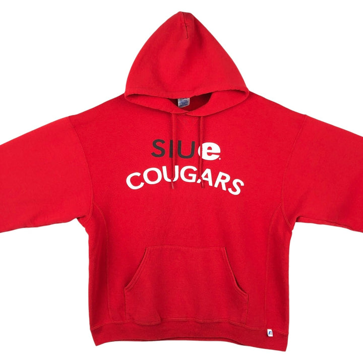 Russell College Sweatshirt Pullover Hoodie, Men's Size XL (approx.) cotton red type Vintage Second Hand