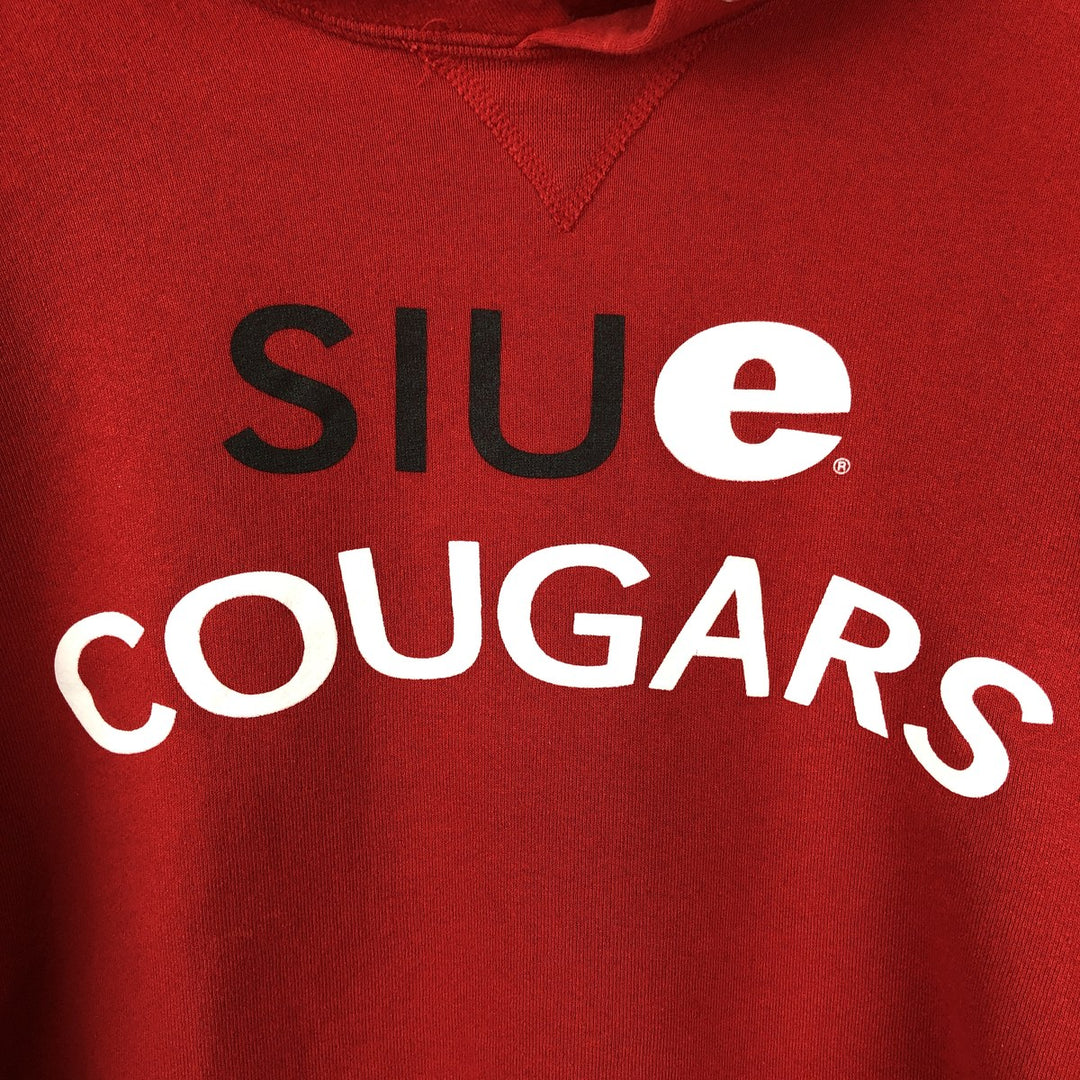 Russell College Sweatshirt Pullover Hoodie, Men's Size XL (approx.) cotton red type Vintage Second Hand