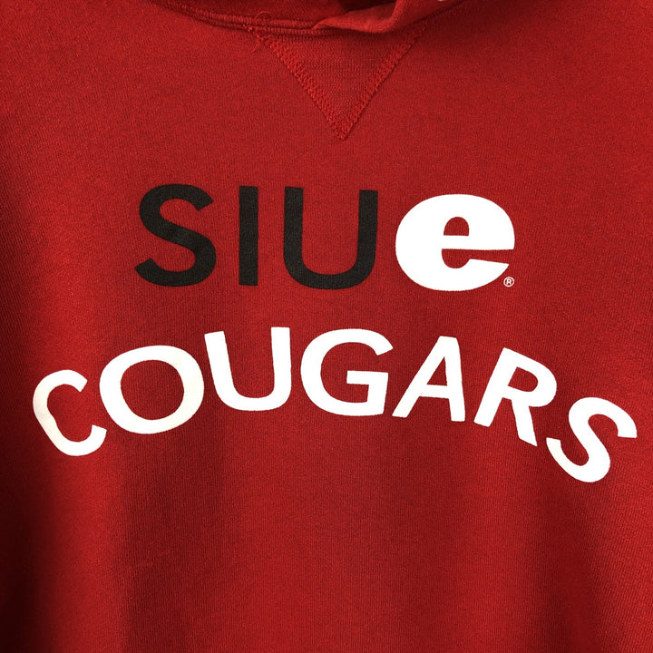 Russell College Sweatshirt Pullover Hoodie, Men's Size XL (approx.) cotton red type Vintage Second Hand