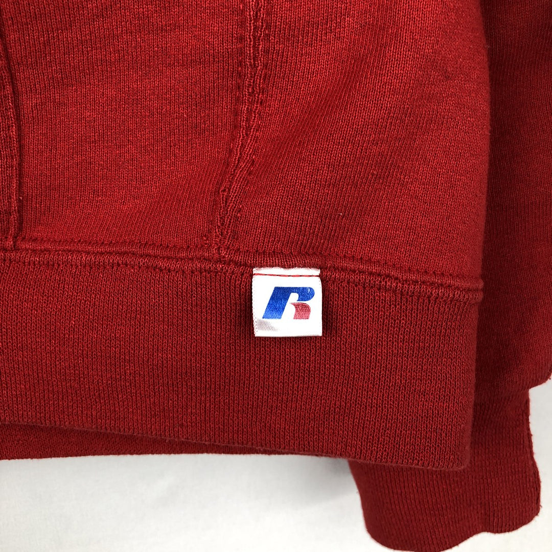 Russell College Sweatshirt Pullover Hoodie, Men's Size XL (approx.) cotton red type Vintage Second Hand