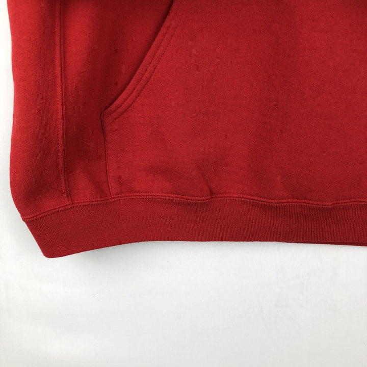 Russell College Sweatshirt Pullover Hoodie, Men's Size XL (approx.) cotton red type Vintage Second Hand