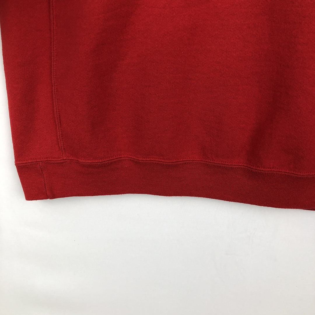 Russell College Sweatshirt Pullover Hoodie, Men's Size XL (approx.) cotton red type Vintage Second Hand