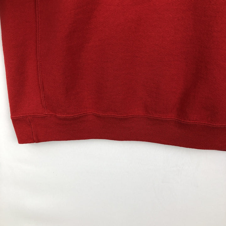 Russell College Sweatshirt Pullover Hoodie, Men's Size XL (approx.) cotton red type Vintage Second Hand