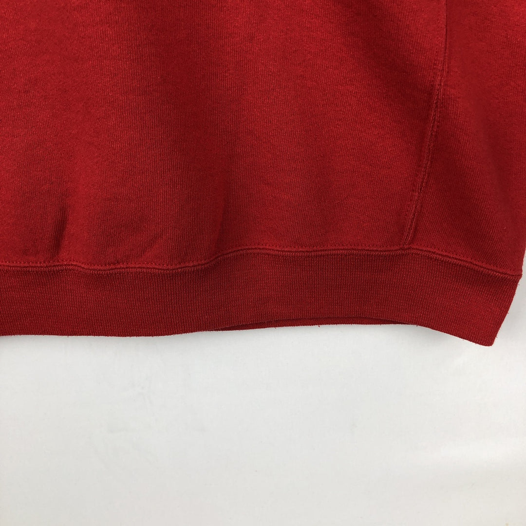Russell College Sweatshirt Pullover Hoodie, Men's Size XL (approx.) cotton red type Vintage Second Hand