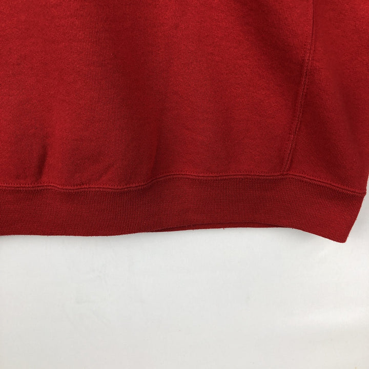 Russell College Sweatshirt Pullover Hoodie, Men's Size XL (approx.) cotton red type Vintage Second Hand