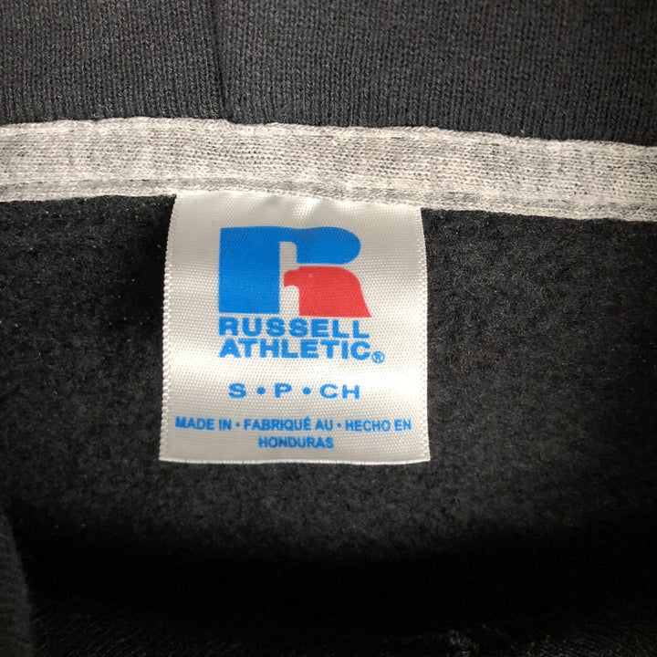 2000'S Russell RC WALK-IN CHIROPRACTIC Advertising Sweatshirt Pullover Hoodie (Men's Size S equivalent) cotton black type Vintage Second Hand