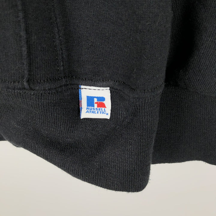 2000'S Russell RC WALK-IN CHIROPRACTIC Advertising Sweatshirt Pullover Hoodie (Men's Size S equivalent) cotton black type Vintage Second Hand