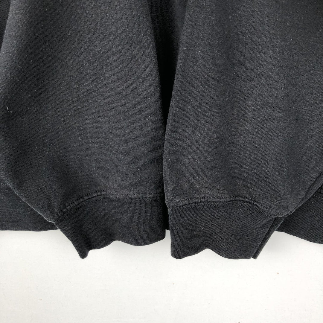 PULP FICTION Movie Sweatshirt Pullover Hoodie (Men's Size L) cotton black type Vintage Second Hand