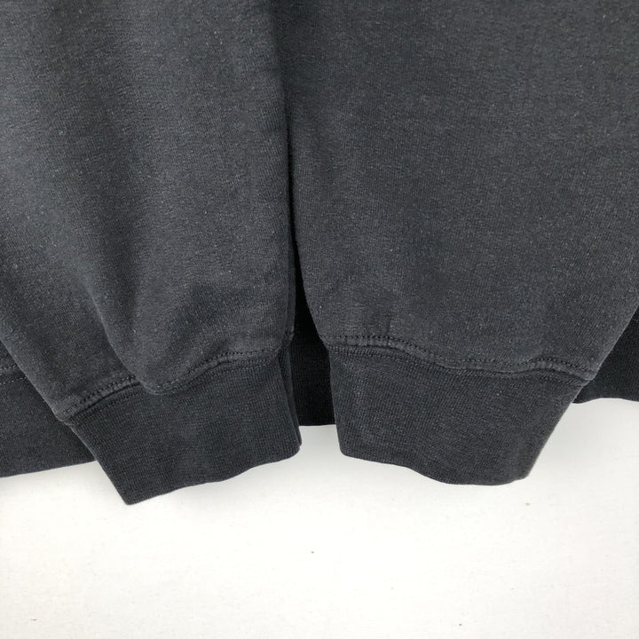 PULP FICTION Movie Sweatshirt Pullover Hoodie (Men's Size L) cotton black type Vintage Second Hand