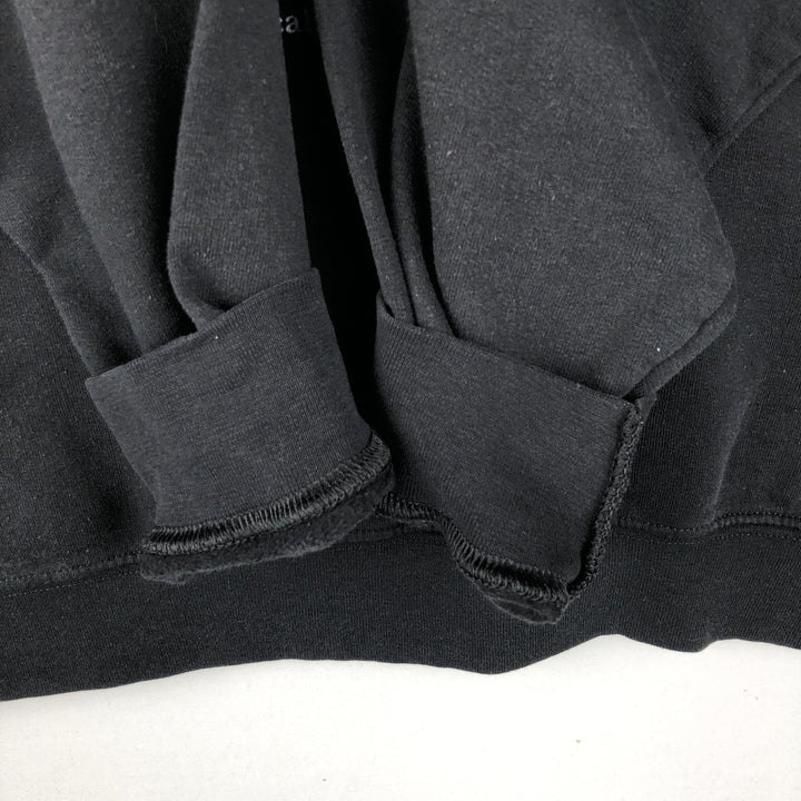 PULP FICTION Movie Sweatshirt Pullover Hoodie (Men's Size L) cotton black type Vintage Second Hand