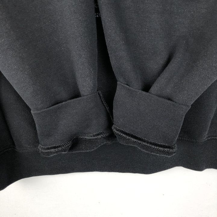 PULP FICTION Movie Sweatshirt Pullover Hoodie (Men's Size L) cotton black type Vintage Second Hand