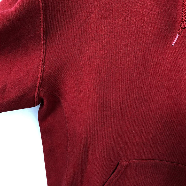 2000'S Russell sweatshirt pullover hoodie, men's size L (approx.) cotton red type Vintage Second Hand