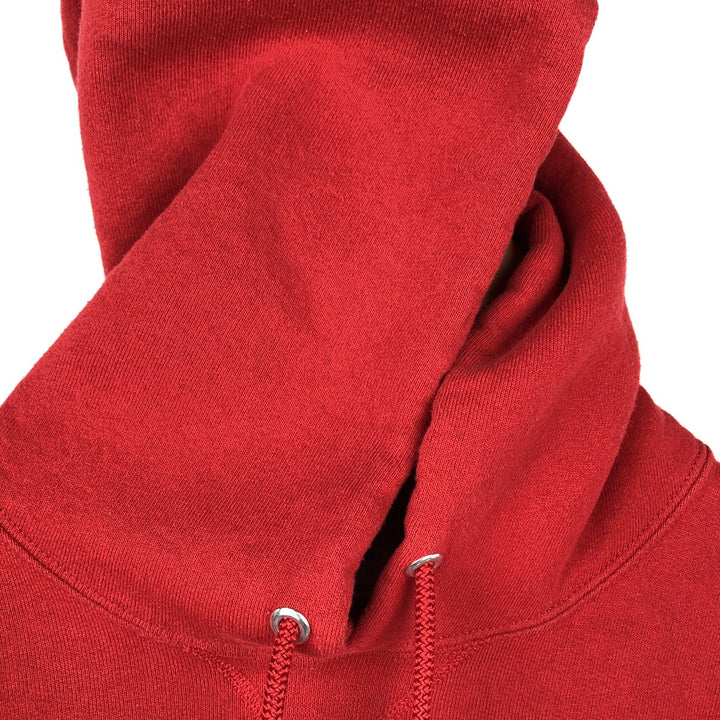 2000'S Russell sweatshirt pullover hoodie, men's size L (approx.) cotton red type Vintage Second Hand