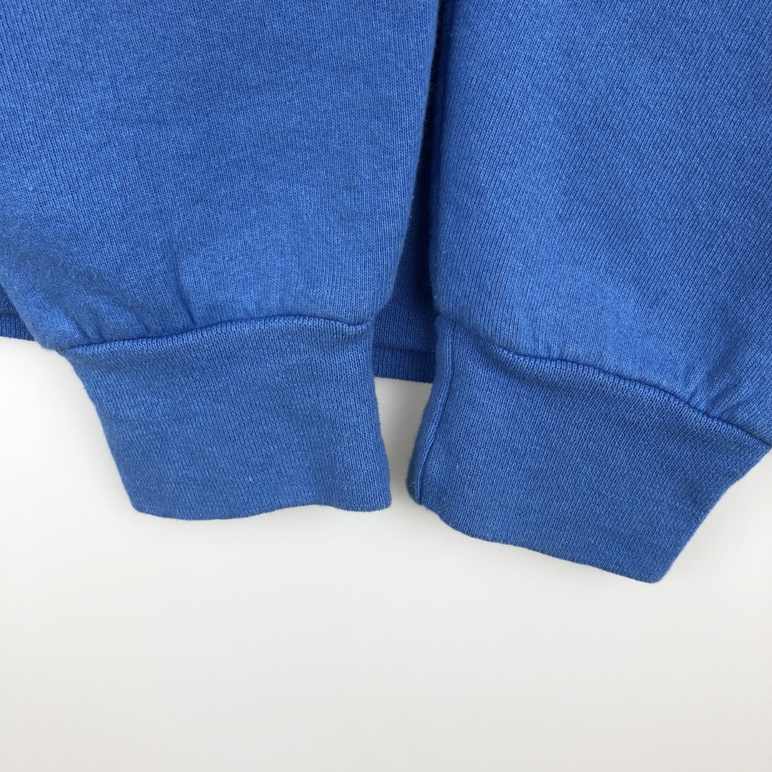 Russell sweatshirt pullover hoodie, men's size M (approx.) cotton blue type Vintage Second Hand