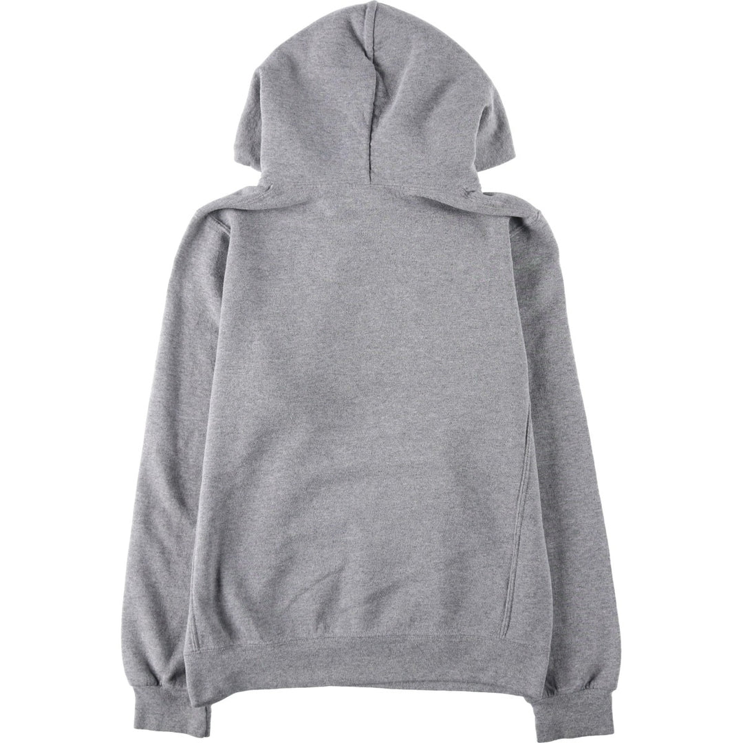 90s-00'S Russell sweatshirt pullover hoodie, men's size S equivalent, vintage. polyester gray type Vintage Second Hand