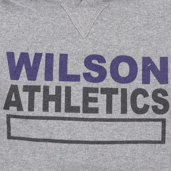 90s-00'S Russell sweatshirt pullover hoodie, men's size S equivalent, vintage. polyester gray type Vintage Second Hand