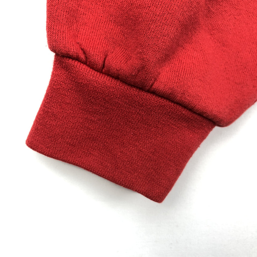 Russell sweatshirt pullover hoodie, men's size M (approx.) cotton red type Vintage Second Hand