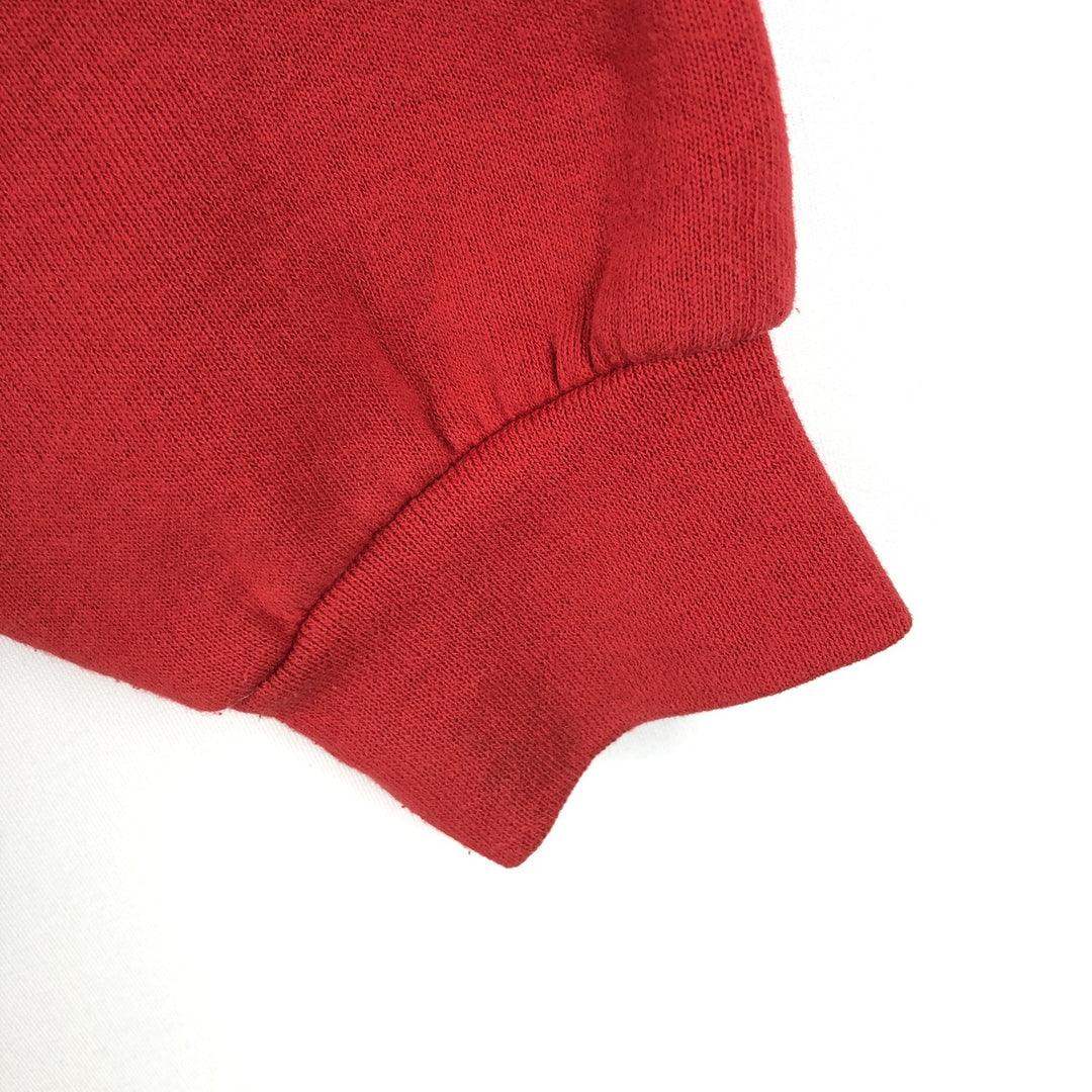 Russell sweatshirt pullover hoodie, men's size M (approx.) cotton red type Vintage Second Hand