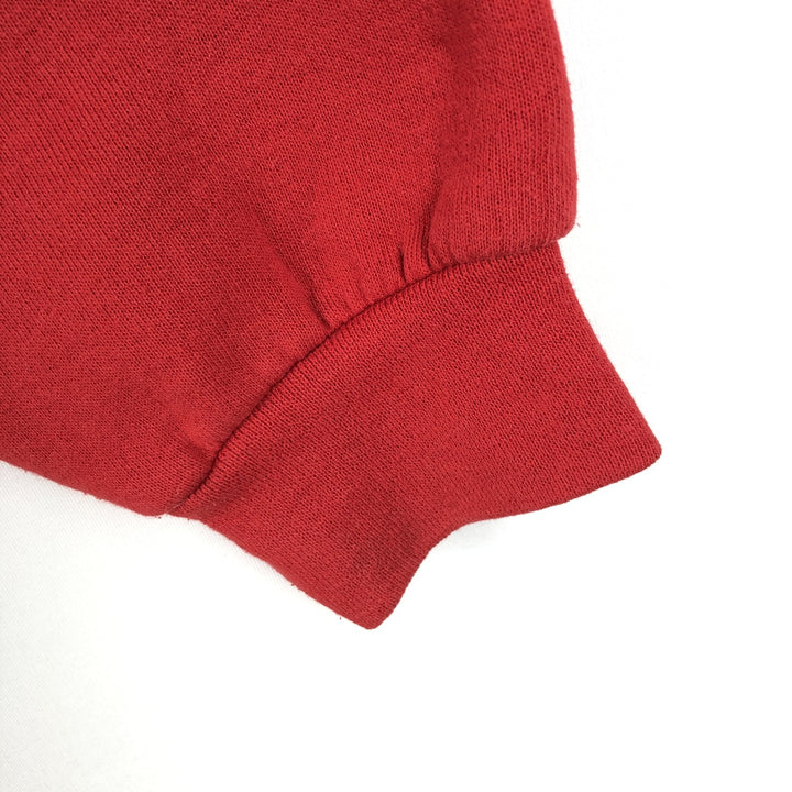 Russell sweatshirt pullover hoodie, men's size M (approx.) cotton red type Vintage Second Hand