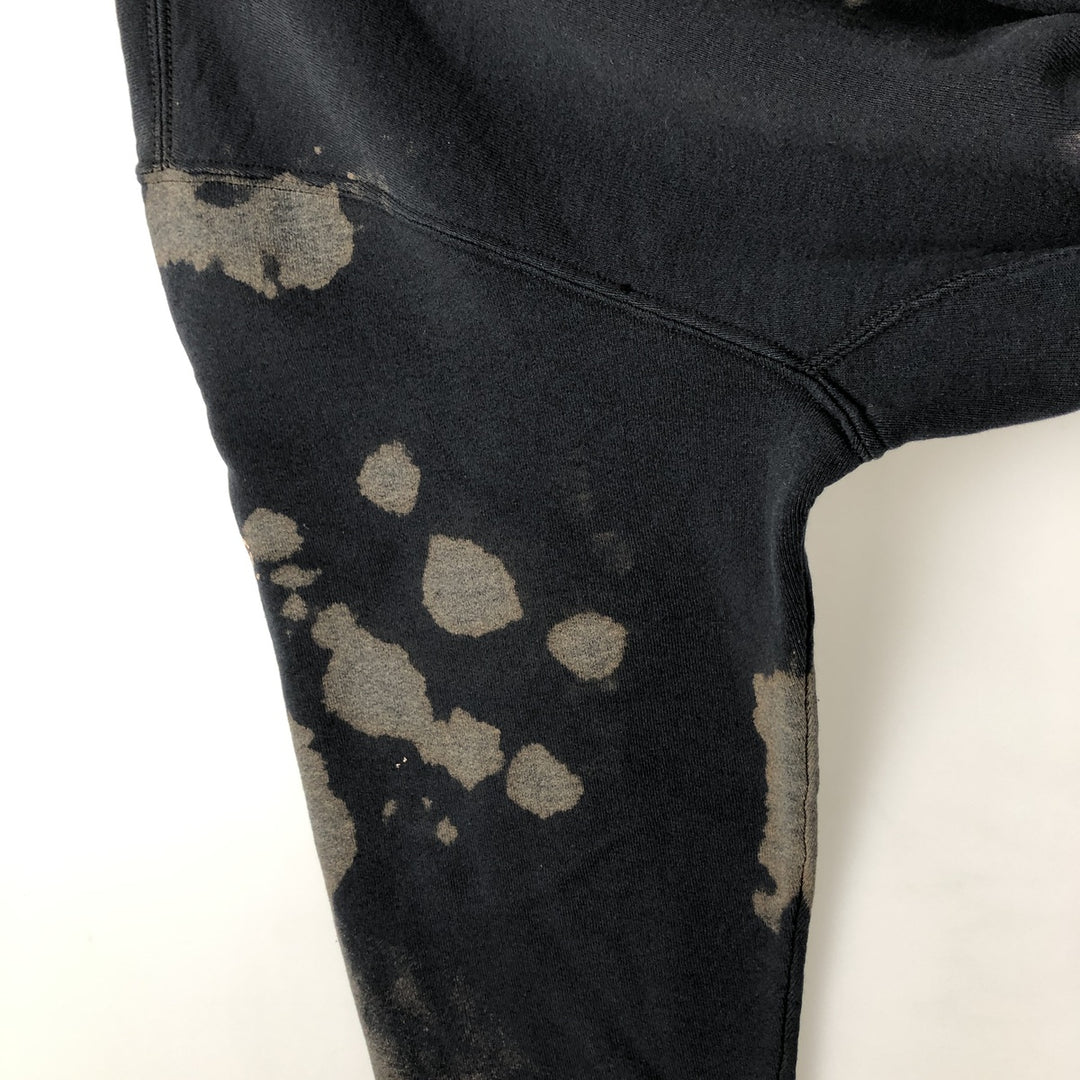 2000'S Russell Tie-Dye Pattern Sweatshirt Pullover Hoodie, Men's XL (approx.) cotton black type Vintage Second Hand
