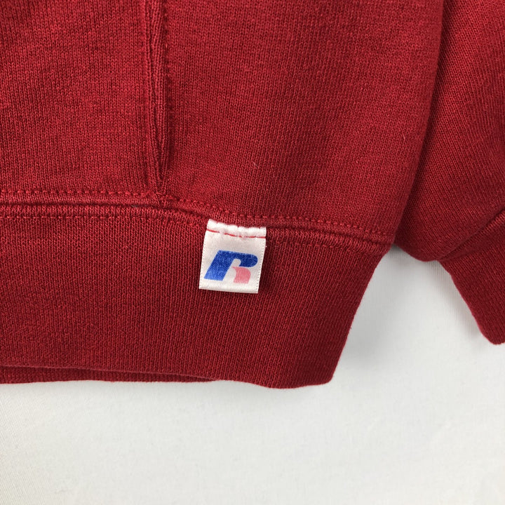 2000'S Russell Message Sweatshirt Pullover Hoodie, Men's XXL equivalent. cotton red type Vintage Second Hand