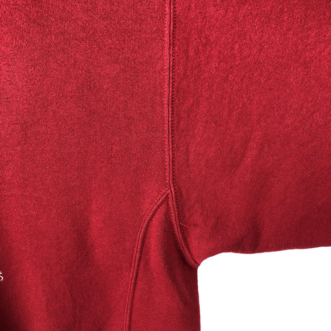 2000'S Russell Message Sweatshirt Pullover Hoodie, Men's XXL equivalent. cotton red type Vintage Second Hand