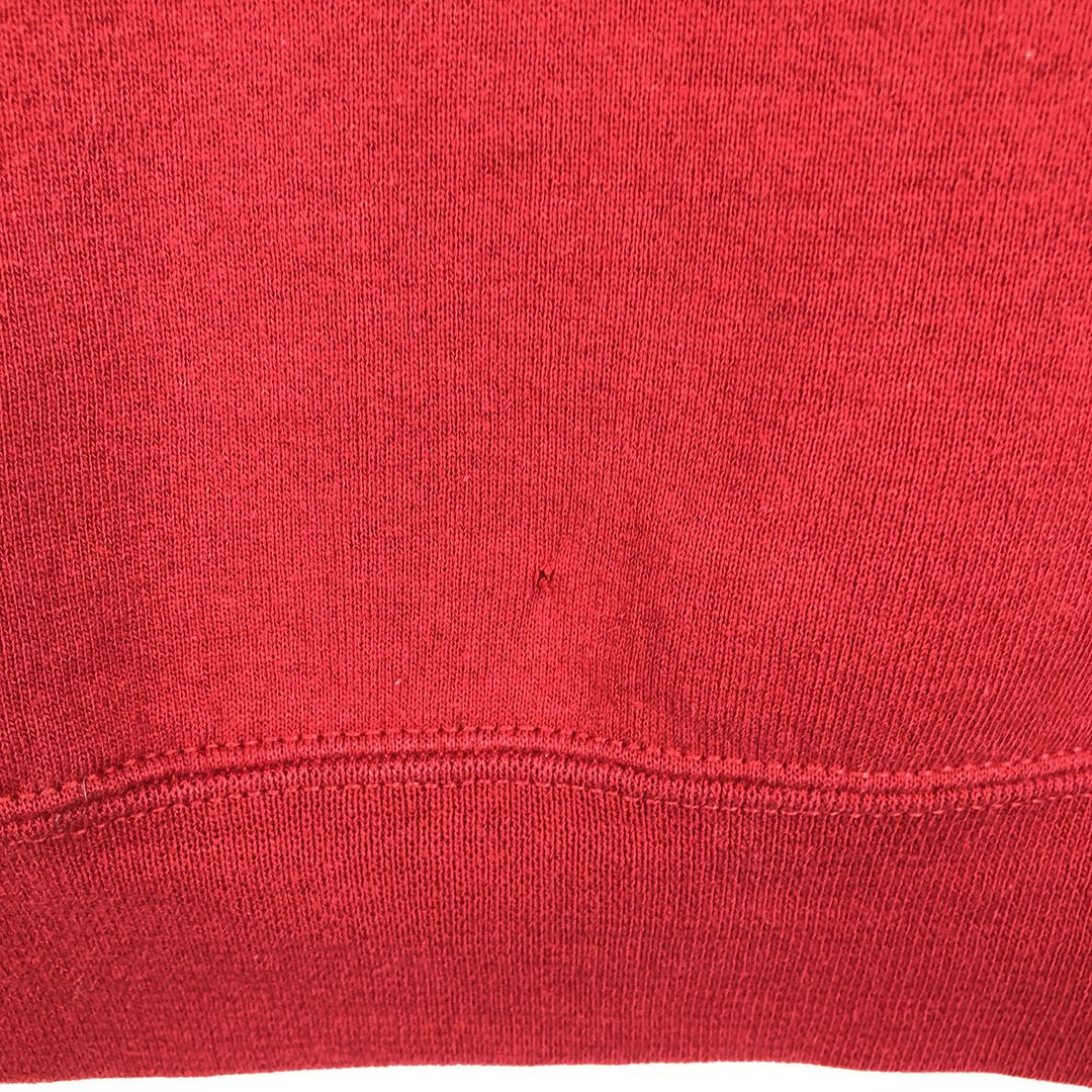 2000'S Russell Message Sweatshirt Pullover Hoodie, Men's XXL equivalent. cotton red type Vintage Second Hand
