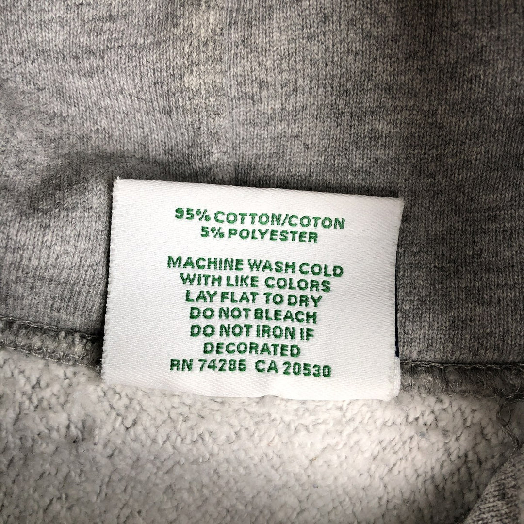 90'S Kell Sport Sweat Pullover Hoodie, Made in USA, Men's XL equivalent, Vintage cotton gray type Vintage Second Hand