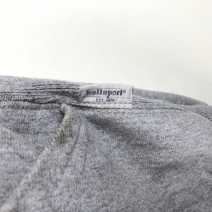 90'S Kell Sport Sweat Pullover Hoodie, Made in USA, Men's XL equivalent, Vintage cotton gray type Vintage Second Hand