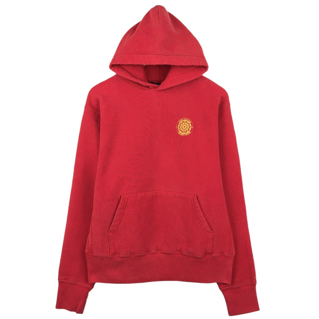 CAMBER Band Sweatshirt Pullover Hoodie, Made in USA, Men's Size M (approx.) cotton red type Vintage Second Hand