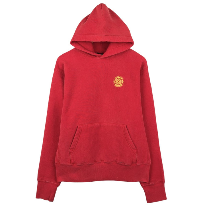 CAMBER Band Sweatshirt Pullover Hoodie, Made in USA, Men's Size M (approx.) cotton red type Vintage Second Hand