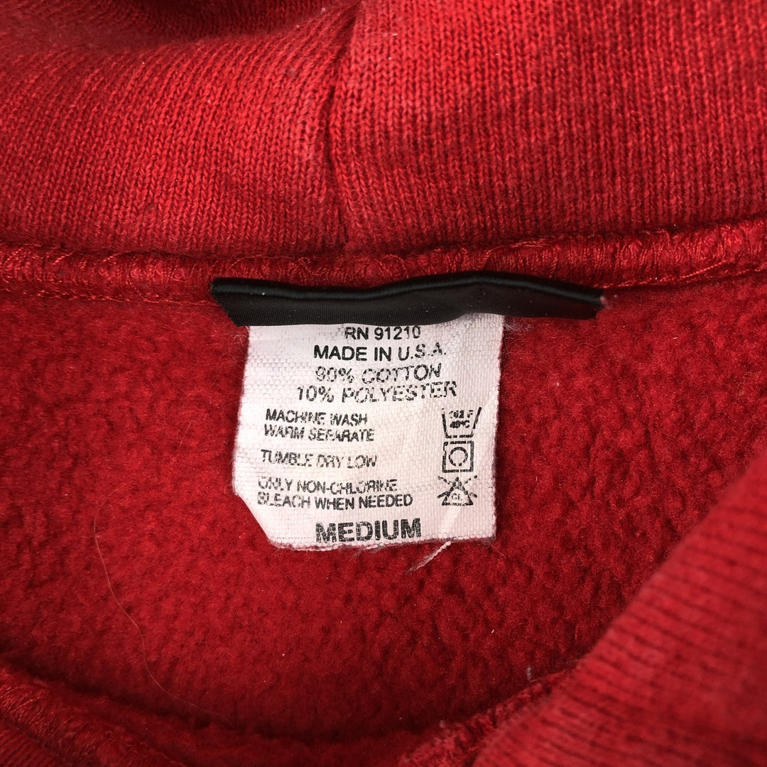 CAMBER Band Sweatshirt Pullover Hoodie, Made in USA, Men's Size M (approx.) cotton red type Vintage Second Hand