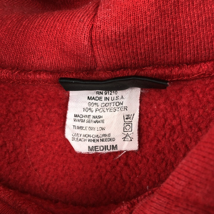 CAMBER Band Sweatshirt Pullover Hoodie, Made in USA, Men's Size M (approx.) cotton red type Vintage Second Hand