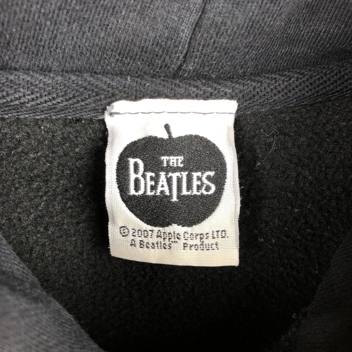 2000'S THE BEATLES Band Sweatshirt Pullover Hoodie, Men's Size XL (approx.) cotton black type Vintage Second Hand