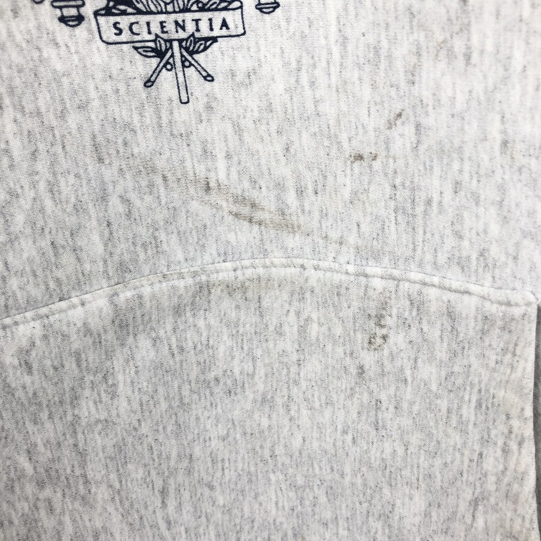 USNAVY Sweatshirt Pullover Hoodie (Men's Size L) unclear gray type Vintage Second Hand