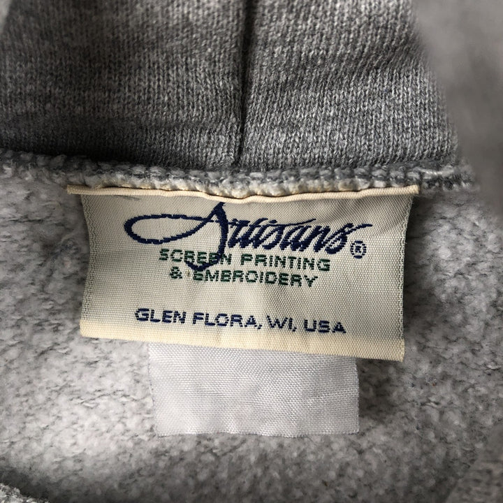 Artisans LUTHER PARK Sweat Pullover Hoodie, Men's XL (approx.), Vintage unclear gray type Vintage Second Hand