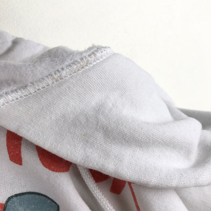 WOODSTOCK MUSIC AND ART FAIR Sweat Pullover Hoodie (Men's Size M) cotton white type Vintage Second Hand