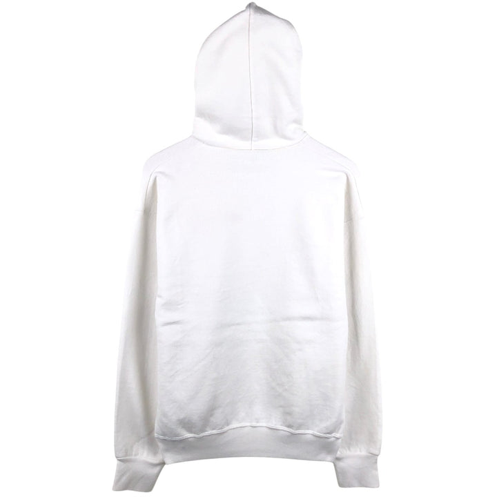 90'S Discus Athletic UNISYS Advertising Sweat Pullover Hoodie, Made in USA, Men's Size L (approx.) cotton white type Vintage Second Hand