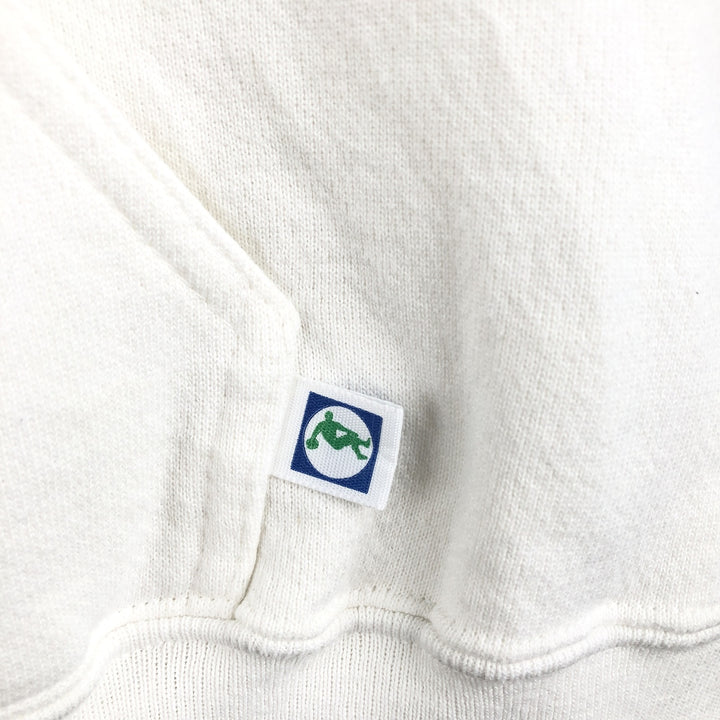 90'S Discus Athletic UNISYS Advertising Sweat Pullover Hoodie, Made in USA, Men's Size L (approx.) cotton white type Vintage Second Hand